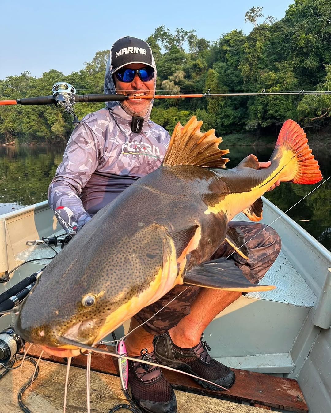 Johnny Hoffmann com Pirarara usando Billy 60g
